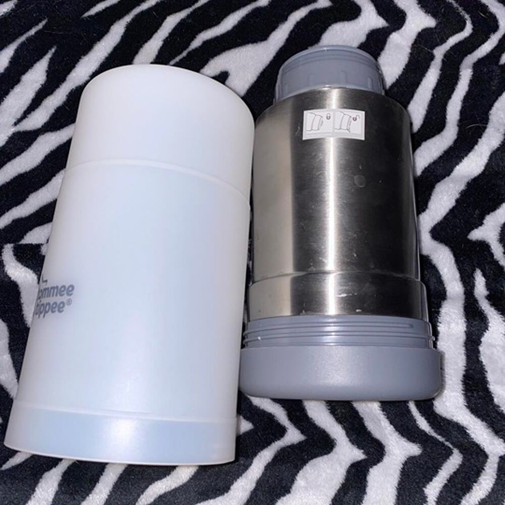 Tommee Tippee Travel Bottle & Food Warmer – Portable Thermal Baby Bottle Warmer,